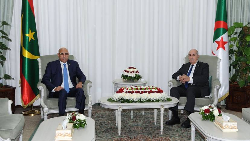President Tebboune, Mauritanian counterpart hold phone conversation.
